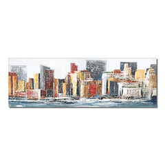 Downtown – Landscape Oil Painting