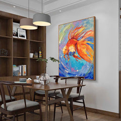 Goldie – Textured Abstract Wall Art