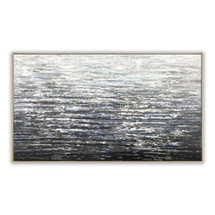 Grey Zone – Textured Landscape Oil Painting