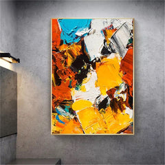 Halloween – Textured Abstract Wall Art