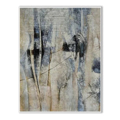 Insight-Handmade Abstract Oil Painting – Neutral Tones Artwork for Home Decoration