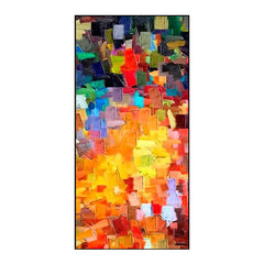 Lightgames – Textured Abstract Canvas Painting for Modern Home Decor