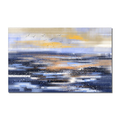 Ocean's Secrets – Textured Seascape Oil Painting