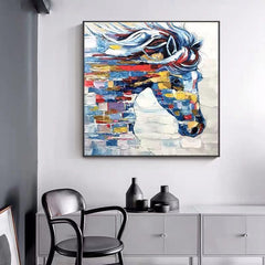 Pegasus – Animal Oil Painting