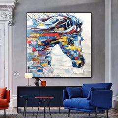 Pegasus – Animal Oil Painting