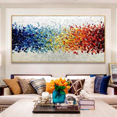 Rainbow – Textured Landscape Oil Painting