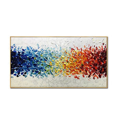 Rainbow – Textured Landscape Oil Painting