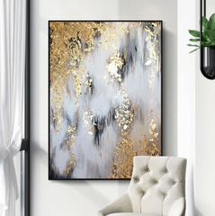 Royal Curtain – Textured Abstract Wall Art