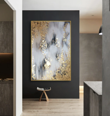 Royal Curtain – Textured Abstract Wall Art