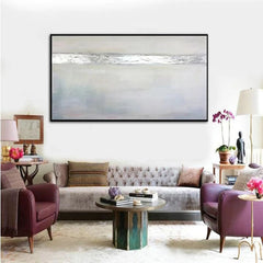 Silver Lining – Textured Landscape Oil Painting