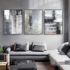 Smoke – Textured Abstract Wall Art