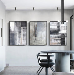 Smoke – Textured Abstract Wall Art