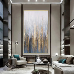 Strings – Textured Abstract Wall Art