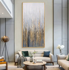 Strings – Textured Abstract Wall Art