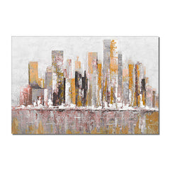 The Concrete Jungle – Landscape Oil Painting