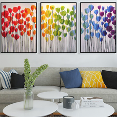 Tulips – Textured Floral Oil Painting