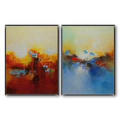Two Elements – Abstract Wall Art
