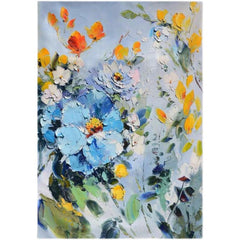 Vibrant Spring – Floral Oil Painting