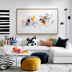 Velocity Play – Abstract Cartoon Duo Graffiti