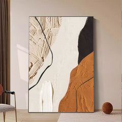 Wabi-Sabi Wall Art – Earthly Harmony