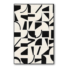 Wabi-Sabi WALL ART – Monochrome Symphony