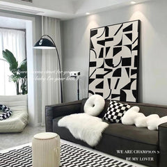 Wabi-Sabi WALL ART – Monochrome Symphony