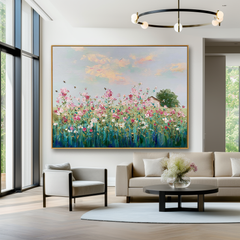 Floral Bliss – Landscape Wall Art