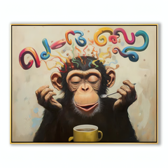 Caffeine Muse – Textured Animal Wall Art