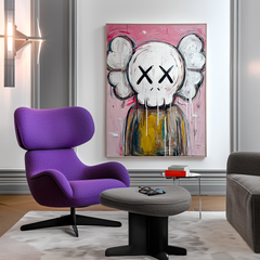 KAWS-Inspired Pop Graffiti Art