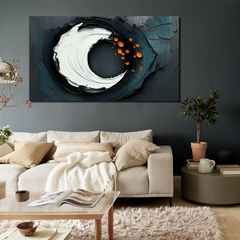 Solar Drift – Textured Abstract Wall Art