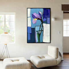 Stem & Silence – Floral Wall Art