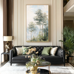 Soft Woodland Light – Landscape Wall Art
