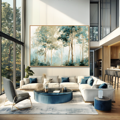 Mistwood Layers – Landscape Wall Art