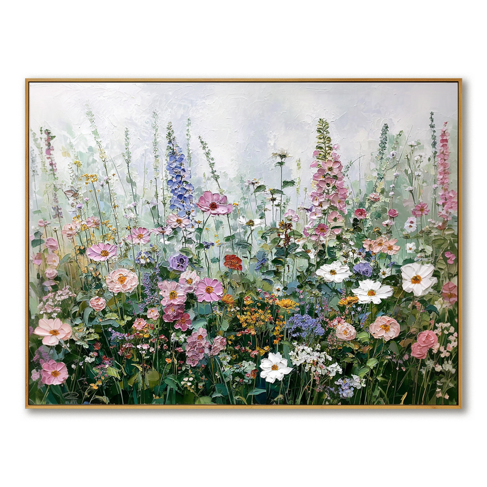 Wildflower Dream – Landscape Wall Art hand-painted wall art