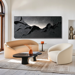 Still Rift – Minimalist Textured Wall Art