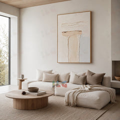 Threshold Flow – Minimalist Textured Wall Art