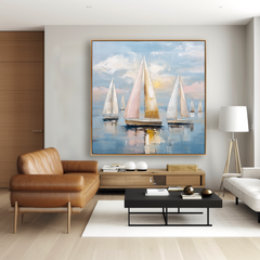 Blush Harbor – Seascape Wall Art