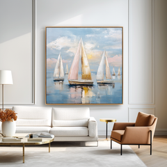 Blush Harbor – Seascape Wall Art