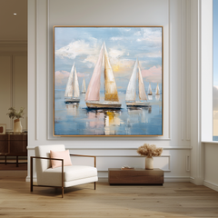 Blush Harbor – Seascape Wall Art