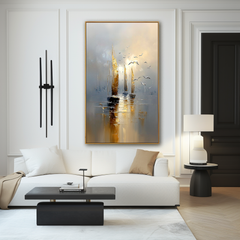 Radiant Sail – Seascape Wall Art