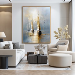 Tranquil Sail – Seascape Wall Art