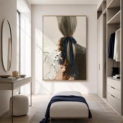 Midnight Ribbon – Figurative Wall Art