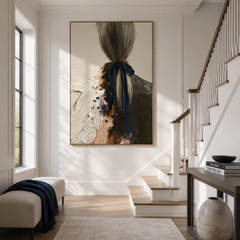 Midnight Ribbon – Figurative Wall Art