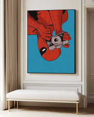 Contemporary Abstract Spider-Man Painting Famous Wall Art Marvel Comics Cute painting Home Decor