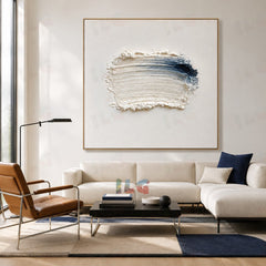 Arctic Flow – Modern Textured Wall Art