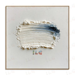 Arctic Flow – Modern Textured Wall Art hand-painted wall art