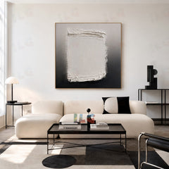 Ivory Structure – Modern Textured Wall Art