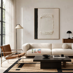 Monolith Quiet Frame – Minimal Textured Wall Art