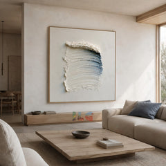 Ocean Mist – Modern Textured Wall Art