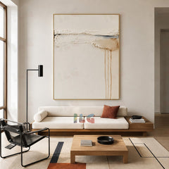 Quiet Ledge – Minimalist Textured Wall Art